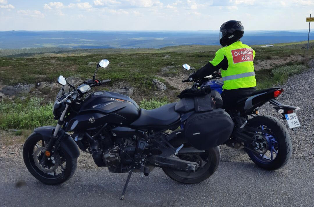 AM-kort moped klass 1 på Gällivare Trafikövningsplats AB